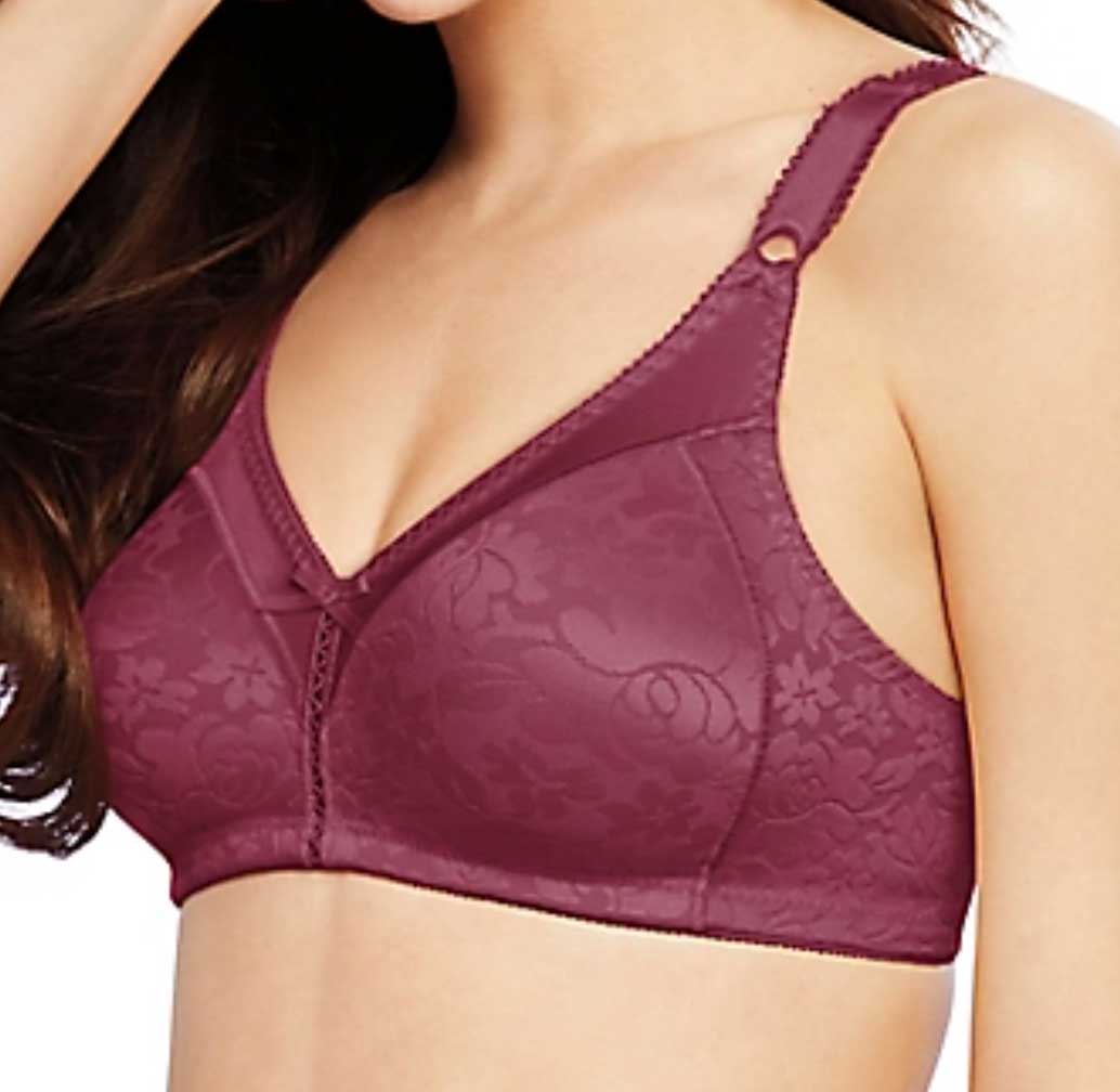 Jacquard Lace Double Support Lined Soft Cup