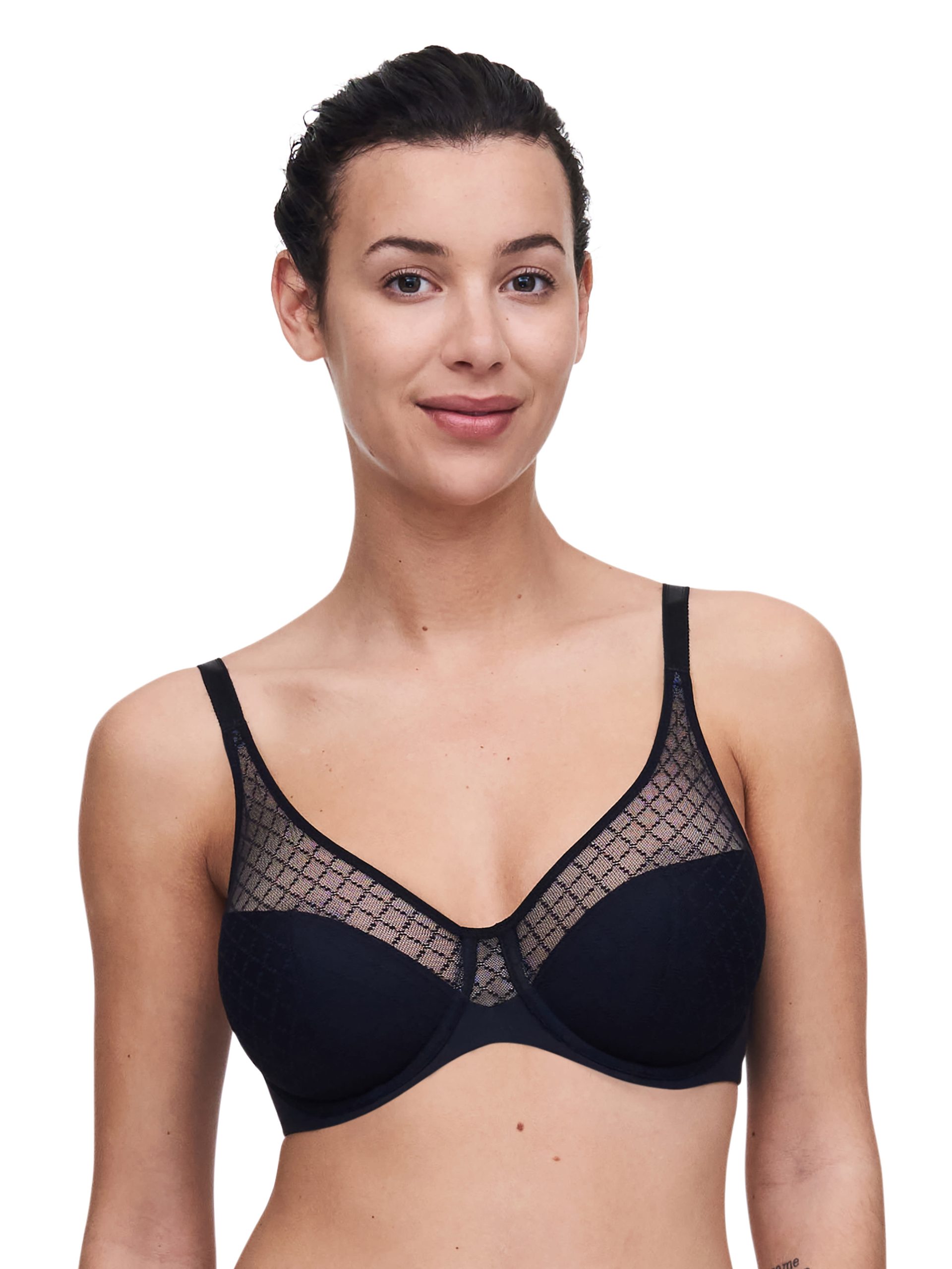 Chantelle Womens e Underwired Bra Black Size Us 36Dd