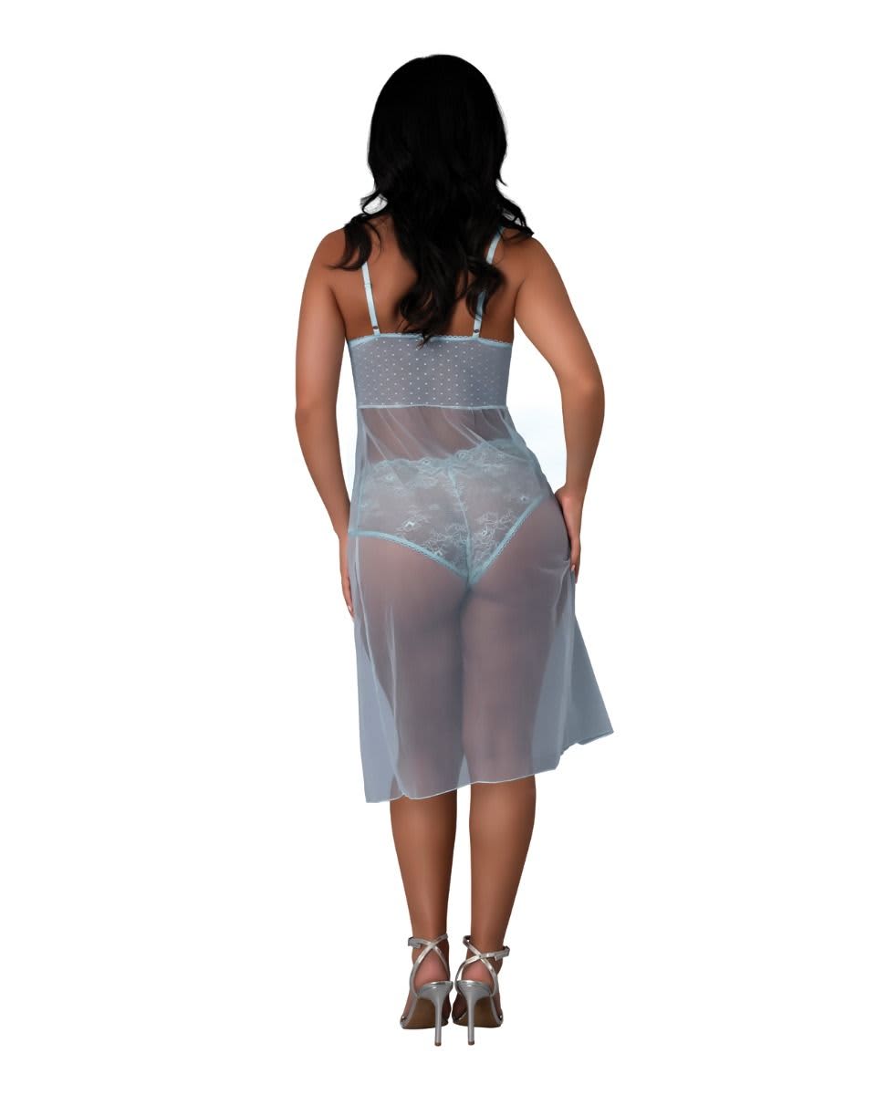 Long Chemise with Boyshort